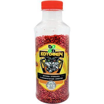 Котофеич 350 г, бутылка (красное зерно, масло-сыр) 4053 фото