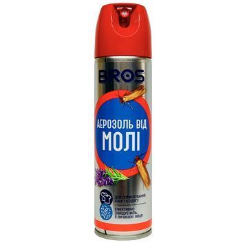 Брос аэрозоль от моли 150 мл 5123 фото