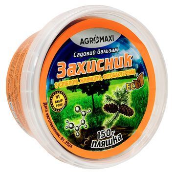 Садовый бальзам "Защитник" с серебром, живицей 150 г 5152 фото
