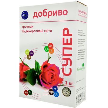 Супер Удобрение для роз и декоративных цветов 1 кг 4983 фото