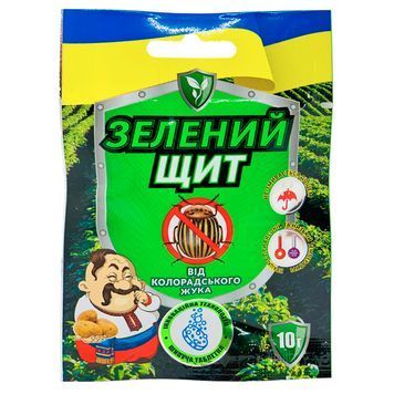 Зеленый щит от колорадского жука 10 г (шипучая таблетка) 5199 фото